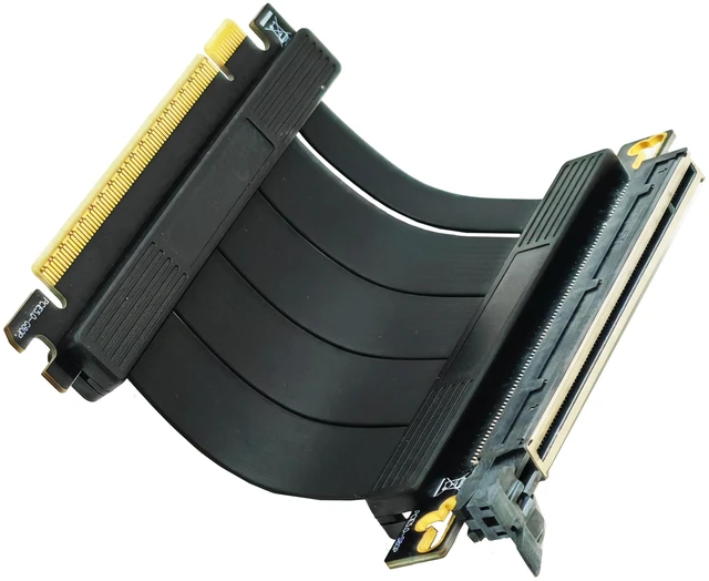 Alt view image 2 of 5 - Sintech 5cm PCI-e 5.0 X16 Riser Cable,PCIe Extension Card
