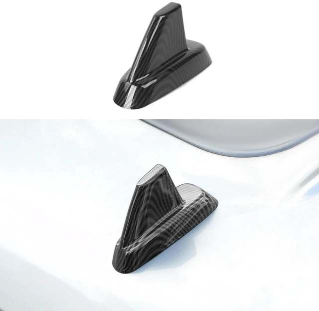 Main image of CheroCar Shark Fin Antenna Base Cover Roof Antenna Cover Trim Decoration for 2007-2013 Chevy Silverado Suburban Tahoe Avalanche GMC Yukon Sierra Exterior Accessories