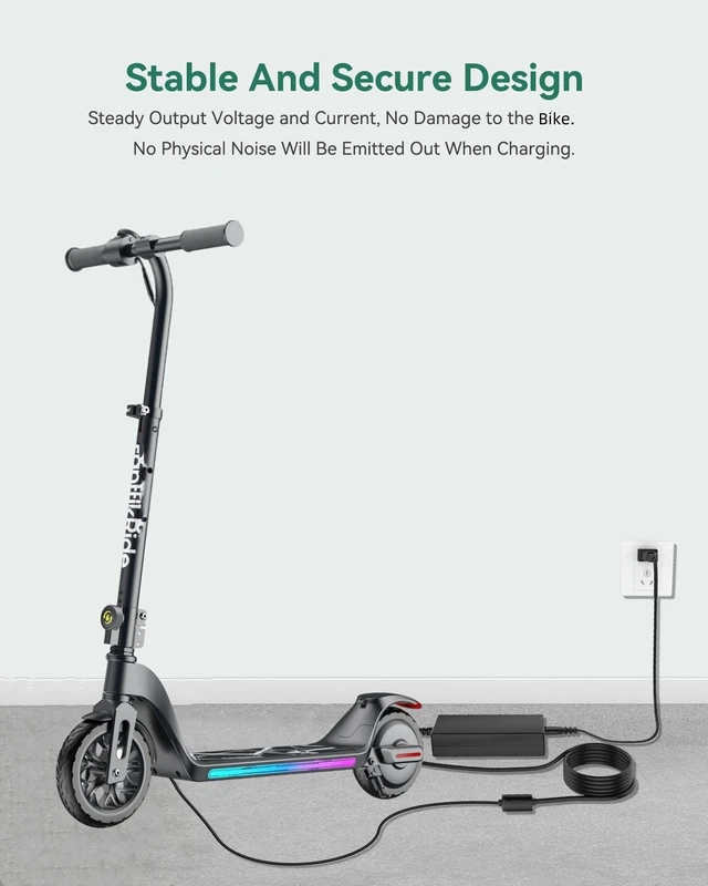 Alt view image 4 of 4 - FITE ON USB Type C 45W Charger Compatible with FanttikRide C10 Pro Electric Scooter for Kids Power Supply Adapter