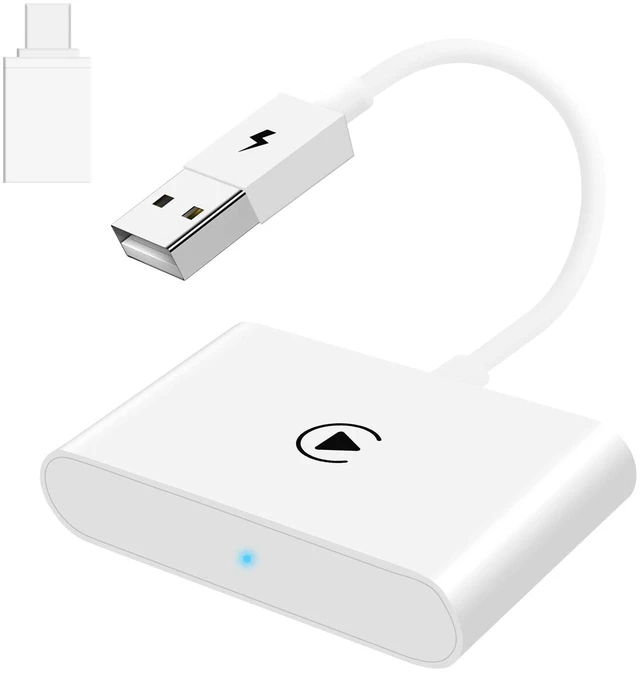 Main image of CPCGER 2026 Upgraded Wireless CarPlay Adapter Plug & Play Dongle Converts Wired to Wireless Apple CarPlay, Fast Compatible with iPhone 6 or Newer, 2015 and Newer Factory Cars