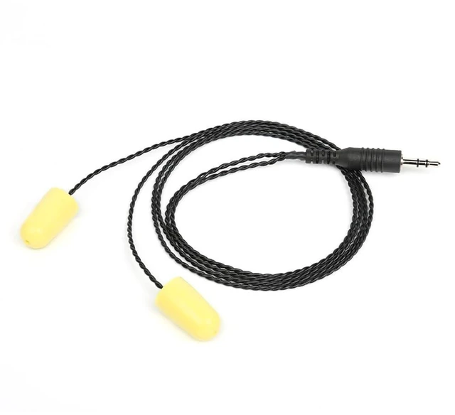Main image of BANDARICOMM Racing Radio Earbuds, 1/8" Plug Alpha Foam Stereo Earbud Speaker for Hearing Protection Noise Reduction