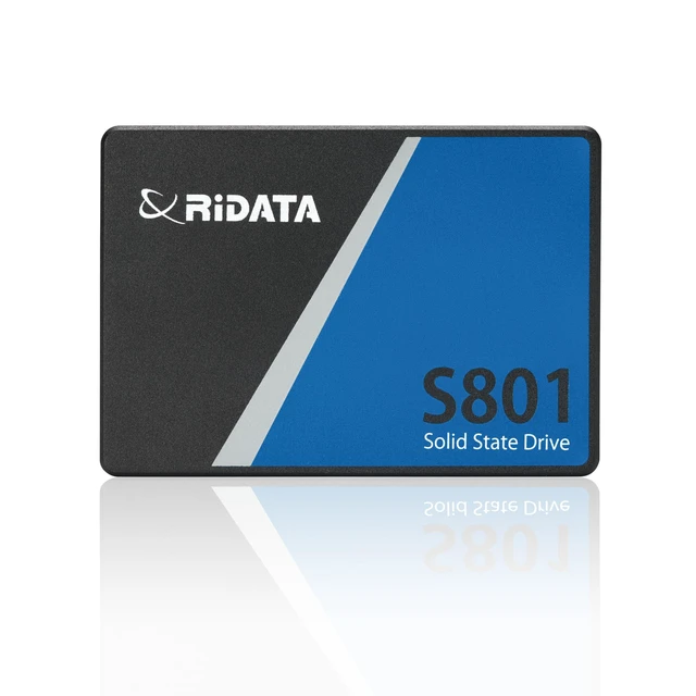 Alt view image 5 of 5 - Ridata S801 Internal SSD 2.5" SATA III 6Gb/s Ultra Slim 7mm (256 GB)