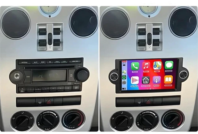 Alt view image 4 of 5 - Double Din Car Stereo for Chrysler PT Cruiser 2006-2008, 6.86" Touchscreen Radio for Chrysler Town &Country 2002-2007 Bluetooth Radio with Wireless Carplay GPS Navi WiFi FM RDS Backup Camera