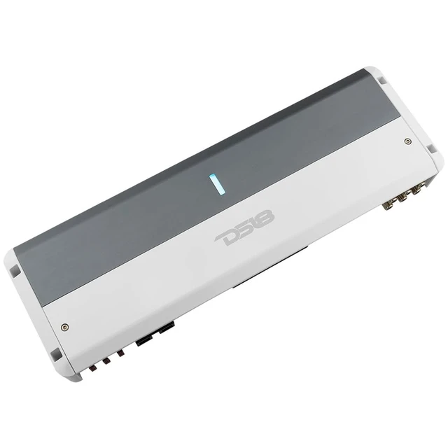 Alt view image 5 of 5 - DS18 NXL-M5 Marine Amplifier Stereo Full Range 5-Channel Class-D 3600W Total Watts Peak IPX5 LED Clip Indicator- Waterproof Remote Level Bass Knob Included - Great for Marine/Powersports/Boat Audio