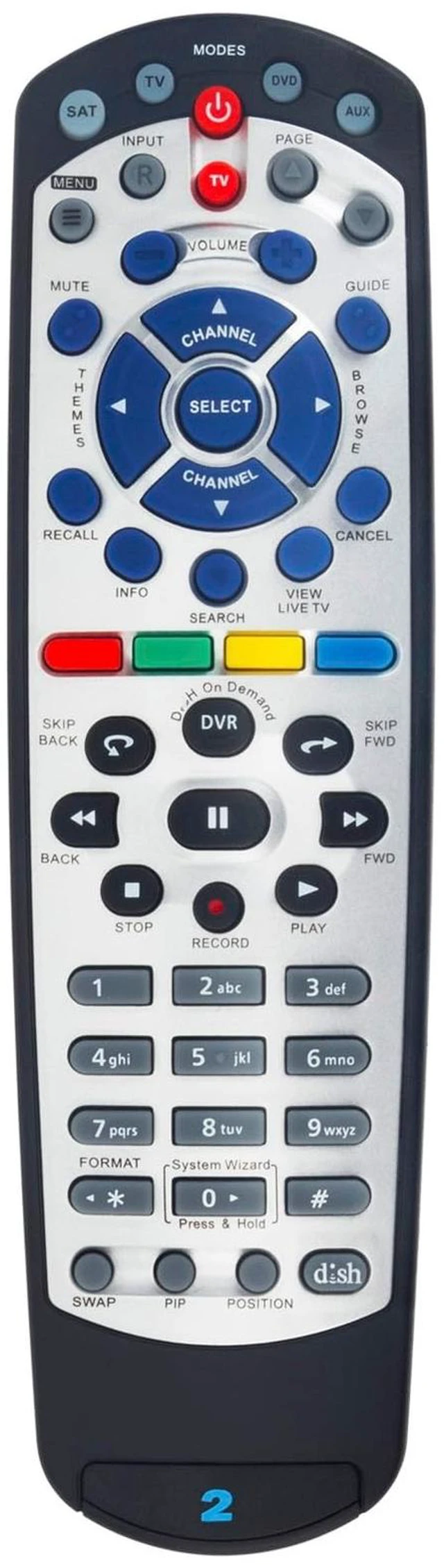 Main image of IR UHF Replacement Remote fit for Dish 21.1 Network Satellite Receiver