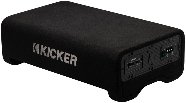 Main image of KICKER 53PL7TDF10 PL7TDF Powered Down-Firing 10" Enclosure