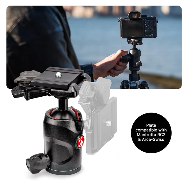 Alt view image 5 of 5 - Manfrotto Befree Advanced Twist Camera Tripod Kit, Travel Tripod Kit with Fluid Head and Twist Closure, Portable and Compact, Carbon Camera Tripod for DSLR, Reflex, Mirrorless, Camera Accessories
