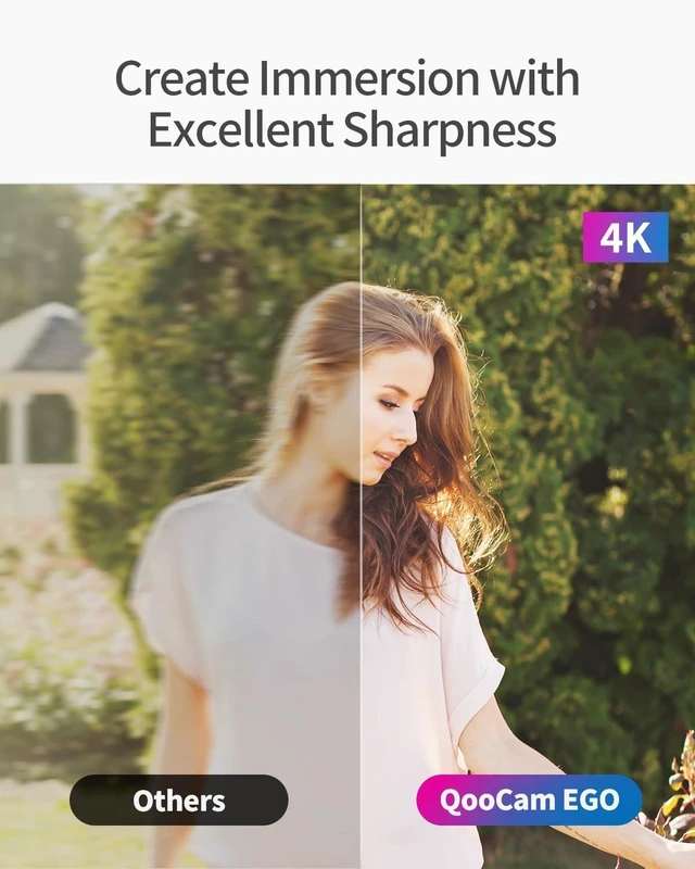 Alt view image 3 of 5 - KanDao QooCam EGO 3D VR Camera with 24MP/8K Photos, 4K 60FPS Videos