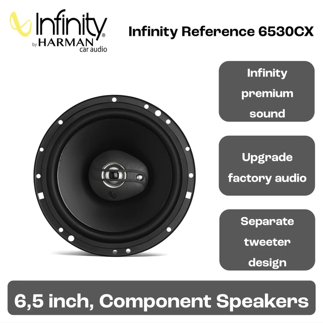 Alt view image 5 of 5 - Infinity Reference 6530CX 6-1/2" Component Speaker System