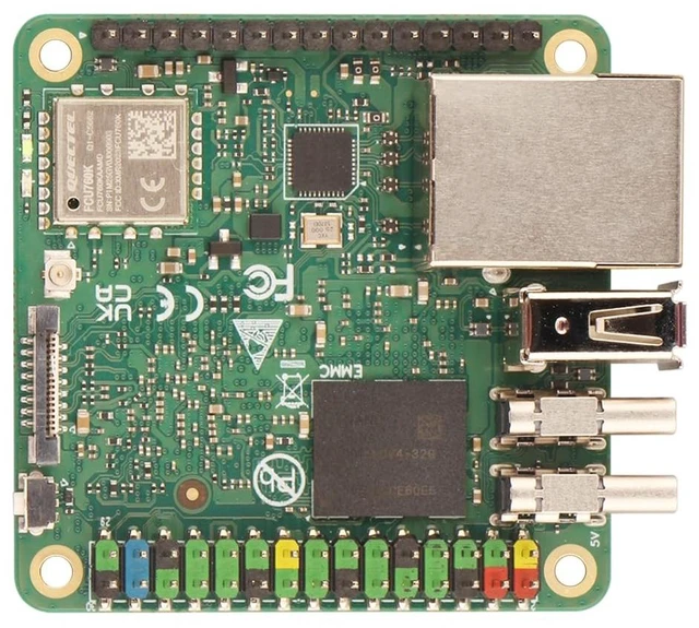 Alt view image 4 of 5 - Radxa Cubie A7S Single Board Computer, Allwinner A733 Octa-Core CPU, 3 Tops NPU, Pocket-Sized (Radxa Cubie A7S 6GB)