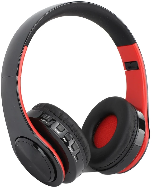 Main image of OPPWONG Bluetooth Headphones Over Ear, Wireless Headphones with Microphone, Foldable Lightweight Headset with Multifunctional Buttons, Ideal for Music & Phone Calls