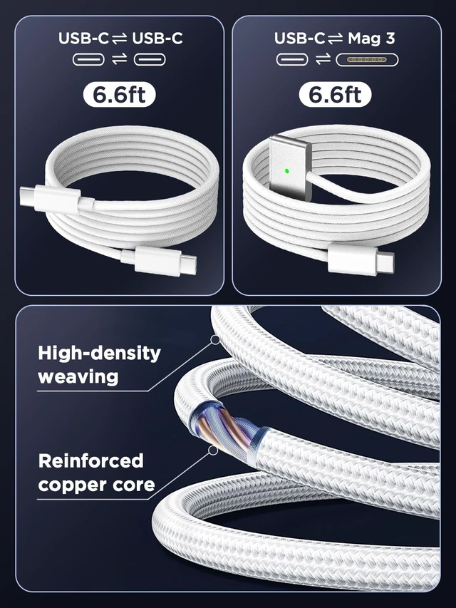 Alt view image 5 of 5 - YSSTKFD 140W Charger for MacBook Pro 16 14 inch Mac Air 15 13 inch