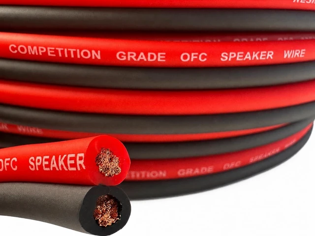 Main image of Resilient Sounds 8G OFC Competition Grade Speaker Wire Red/Black 20FT