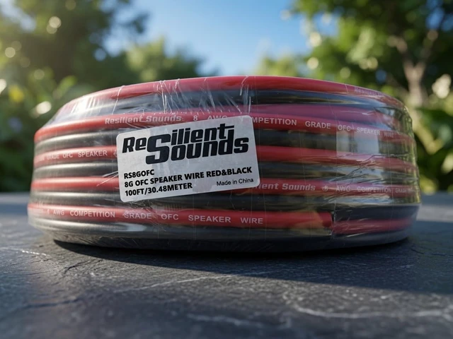 Alt view image 4 of 5 - Resilient Sounds 8G OFC Competition Grade Speaker Wire Red/Black 20FT