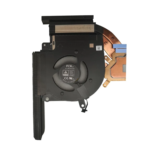 Alt view image 4 of 5 - BestParts New CPU+GPU Cooling Fan with Heatsink Replacement for DELL Alienware X17 R1, P/N:CN-0FGCV9 0FGCV9 AT30500AZCL