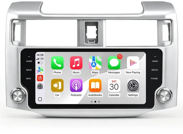Main image of 10.33" Car Radio Upgrade for Toyota 4 Runner 2010-2019,Wireless CarPlay Android Auto,Android 13 Head Unit with WiFi SWC GPS 1080P Backup Camera 4+64GB-Silver