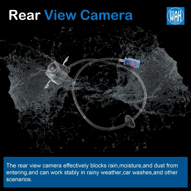 Alt view image 4 of 5 - Wahparts Rear View Camera Replacement Compatible with Tesla Model