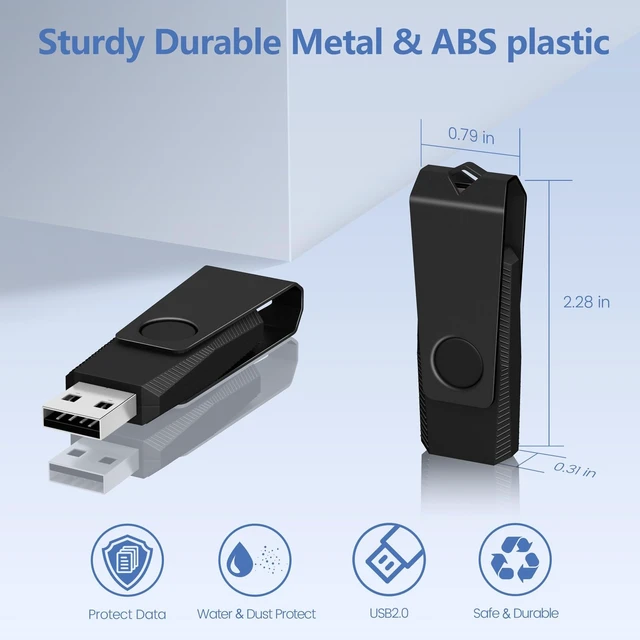 Alt view image 4 of 5 - 50 Pack 16GB USB Flash Drive Bulk AGECASH USB 2.0 Thumb Drive Pack