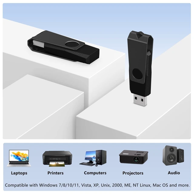 Alt view image 5 of 5 - 50 Pack 16GB USB Flash Drive Bulk AGECASH USB 2.0 Thumb Drive Pack