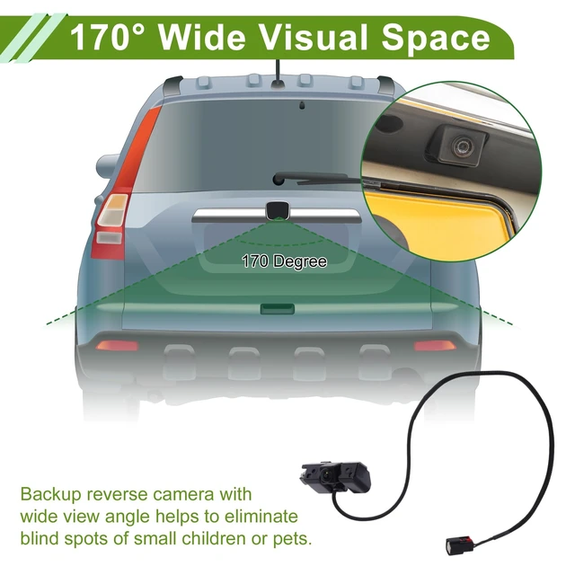 Alt view image 3 of 5 - HOPESPANNER Car Park Assist Camera Rear View Backup Reverse Camera for Chevy Cheyenne 2014-2015 No.23306741 1 Pc