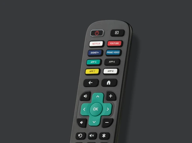 Alt view image 2 of 5 - One For All URC4923 Replacement Remote Control for Roku TVs - TVs That use Roku Smart System