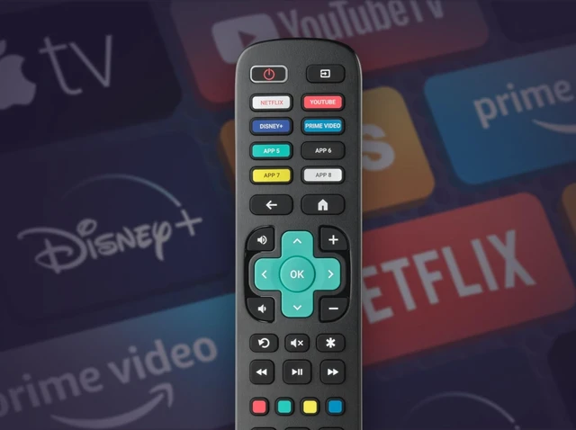Alt view image 3 of 5 - One For All URC4923 Replacement Remote Control for Roku TVs - TVs That use Roku Smart System