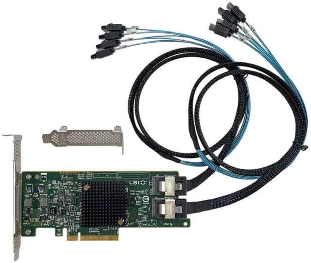 Main image of SVNXINGTII LSI 9207-8I SAS2308 PCI Express 3.0 with 2*SFF-8087 SATA Cable