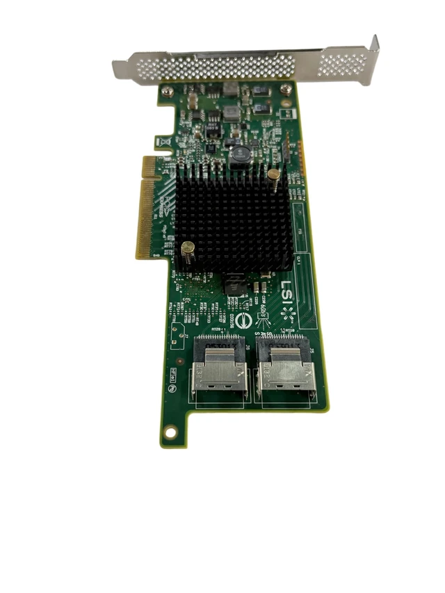 Alt view image 5 of 5 - SVNXINGTII LSI 9207-8I SAS2308 PCI Express 3.0 with 2*SFF-8087 SATA Cable