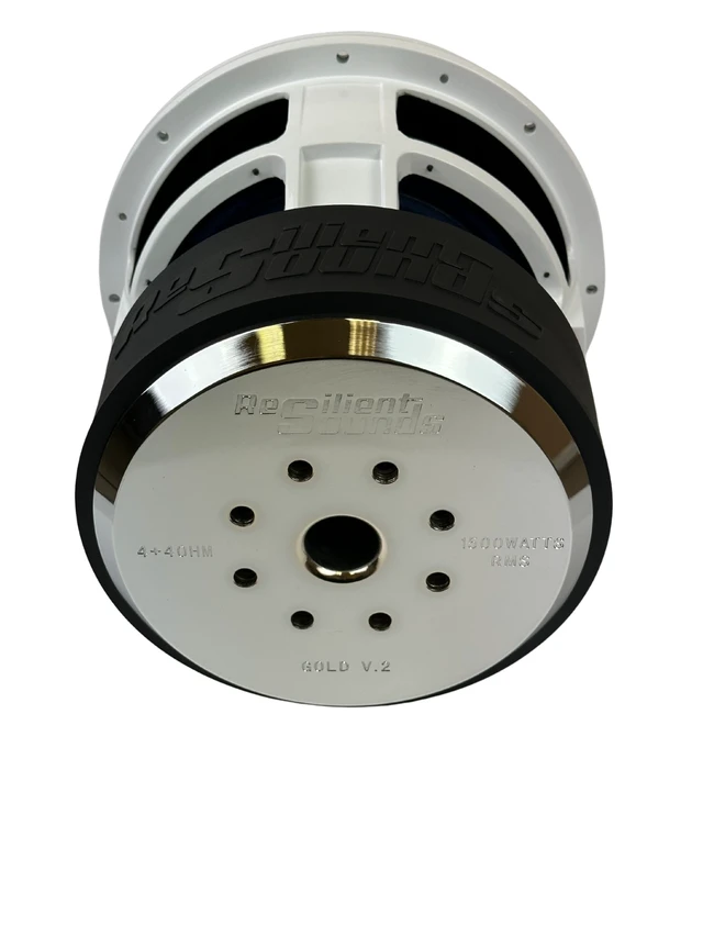 Alt view image 3 of 5 - Resilient Sounds Gold 10 V2 1500RMS 10" SUBWOOFER (D4 OHM Load)
