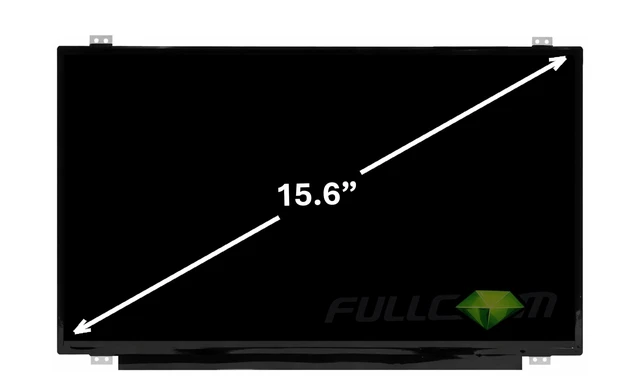 Alt view image 3 of 5 - FULLCOM New LCD Replacement Screen FHD 1920x1080 (Non Touch) 15.6 Inch NT156FHM-N41 (with Brackets) 30 Pin Matte for DELL 4561N for Laptop/Display/Screen/LCD Application