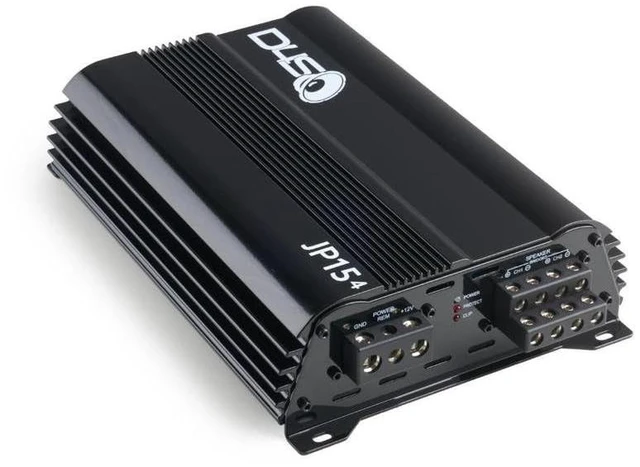 Main image of Down4Sound JP154 Black Gloss 1000W RMS 4-Channel Class D Car Audio Amplifier