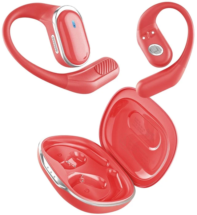 Main image of TRAUSI Open Ear Wireless Earbuds Bluetooth Headphones, 80H Playtime Stereo Ear Buds with ENC Noise Cancelling, Fast Charging, IPX7 Waterproof Sports Earphones with Earhook for Running/Workouts