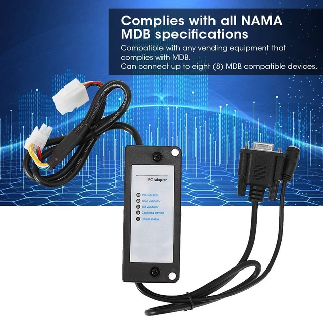 Alt view image 2 of 5 - Thonlai MDB Payment Device to PC Converter RS232 Adapter Bill Acceptor Computer Serial Port Transfer Box