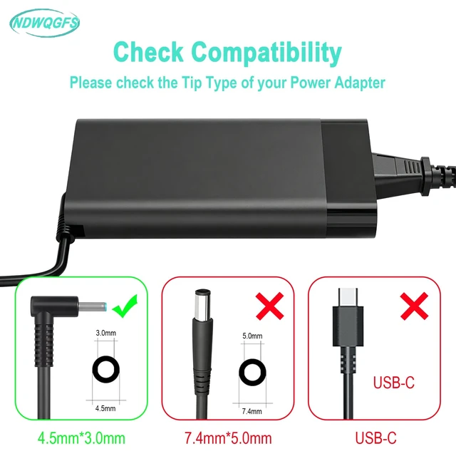 Alt view image 3 of 5 - NDWQGFS 280W Charger for HP Omen ZBook Fury ZBook Studio Gaming Laptop