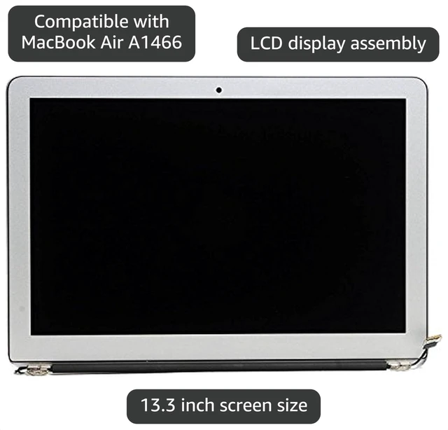 Alt view image 3 of 5 - SCREENSPECIALIST LCD LED Full Screen Display Assembly for MacBook Air 13" A1466 Mid 2013 to 2017