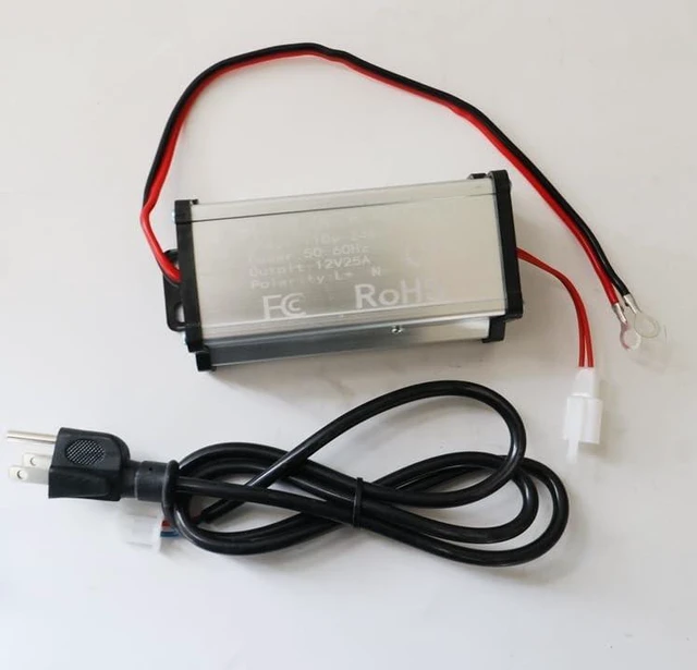 Main image of 110V to 12V Diesel Heater Adapter, Power Supply for 5KW/8KW Diesel Parking Heater, 300W Diesel Air Heater DC Power Converter AC to DC Transformer with Safety Protection