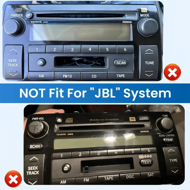 Alt view image 2 of 5 - Alikali 9in 2-Din 4+64G Car Stereo for Toyota Camry 2000-2006,w/WiFi/Bluetooth/GPS Navigation/FM/Music/SWC/IPS Touchscreen Radio Player with Carplay Android Auto +Free Backup Camera, for Base Trim