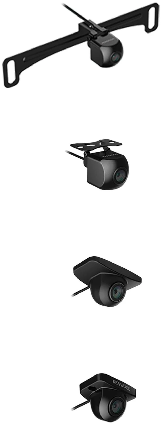 Alt view image 2 of 3 - KENWOOD CMOS-240U Universal Backup Camera with Multiple Mounting Options (4-in-1 Camera System)