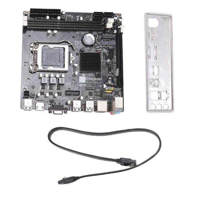 Alt view image 5 of 5 - Eboxer LGA1150 H81 Mini ITX DDR3 Motherboard, Dual Channel 8GB Serial ATA 6Gbs M.2 WiFi NVMe PCIE X16 Mini ITX Computer Mainboard for Haswell 4th 5th, for Core i3 i5 i7