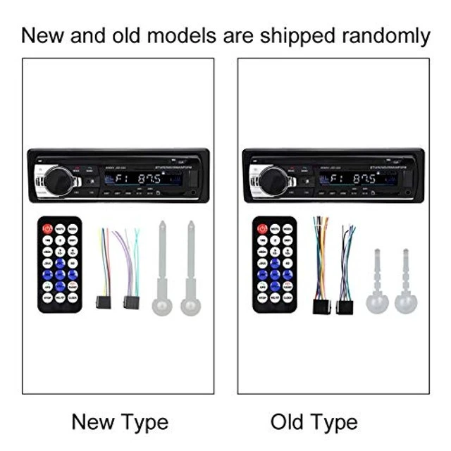 Alt view image 2 of 5 - 4 x 60W Car Radio Stereo Bluetooth MP5 Player Single Din Dual USB Hands- Car Stereo Support MP3/MP5/USB LCD Display with Remote Control for, Finder and Surroundings