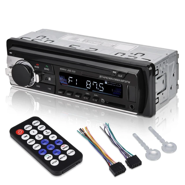 Main image of 4 x 60W Car Radio Stereo Bluetooth MP5 Player Single Din Dual USB Hands- Car Stereo Support MP3/MP5/USB LCD Display with Remote Control for, Finder and Surroundings