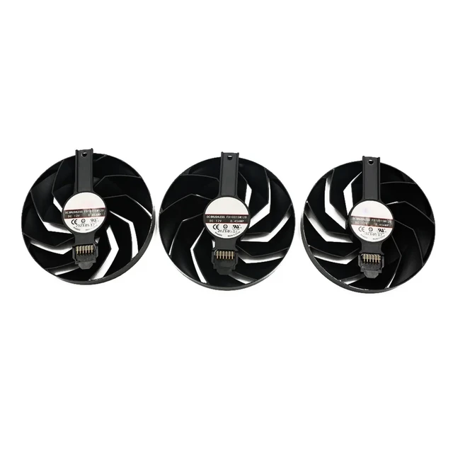 Alt view image 4 of 5 - 95MM FD10015M12D RX7900XT Video Card Fan for Sapphire Nitro+ AMD Radeon RX 7900 XT 7800XT Graphics Card Cooling Fan