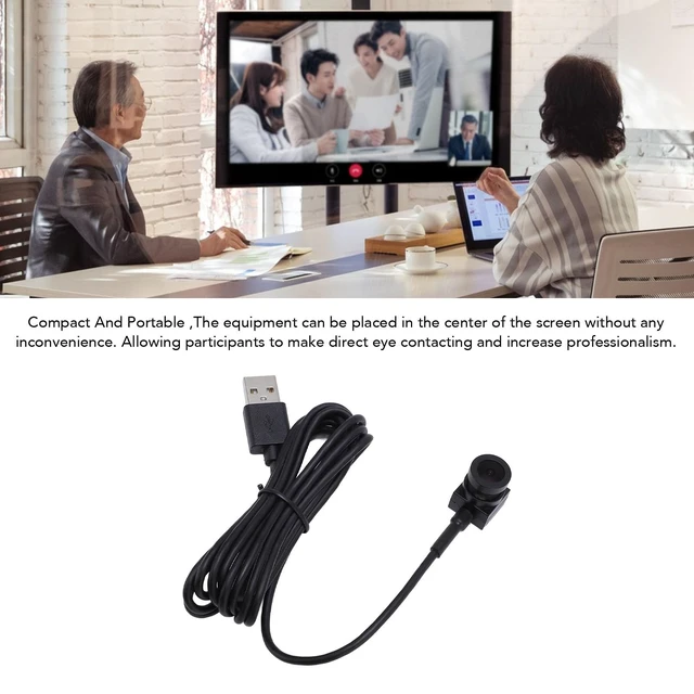 Alt view image 4 of 5 - EIMSOAH Center Webcam 1080P 2MP HD Pixels Built in Microphone Compact USB Computer Eye Contacting Webcam for Laptop