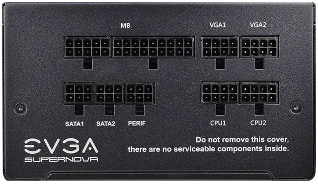Alt view image 5 of 5 - EVGA 750 GT, 80 Plus Gold 750W, Fully Modular, Auto Eco Mode with FDB Fan, 100% Japanese Capacitors, 7 Year Warranty, Includes Power ON Self Tester, Compact 150mm Size, Power Supply 220-GT-0750-Y1