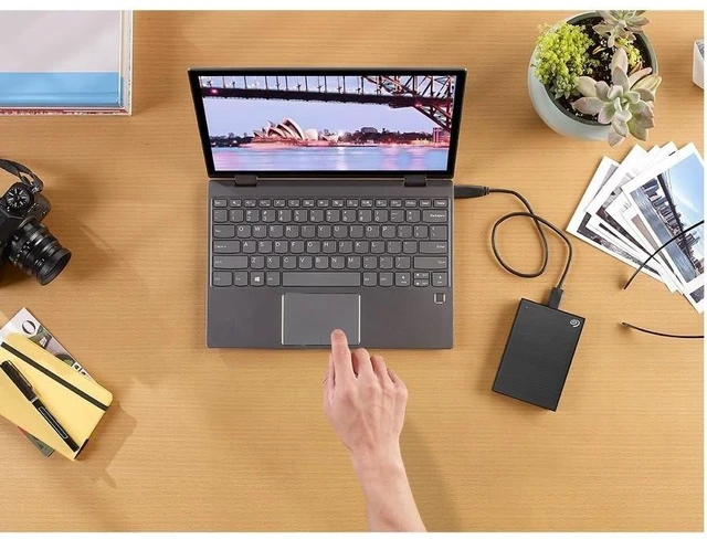 Alt view image 2 of 4 - Seagate One Touch STKC4000400 4 TB Portable Hard Drive - 2.5" External - Black