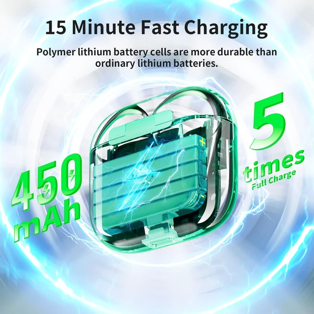 Alt view image 3 of 5 - Uluck Replacement Charging Case for AirPods 4th Generation