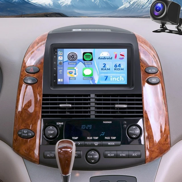 Main image of 4Core+64G Android Car Radio for Toyota Sienna 2004-2010