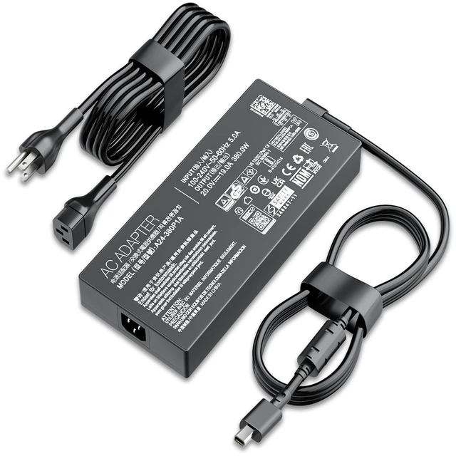Main image of 380W GaN Charger ADP-380AB B Fit for Asus ROG Strix Scar ProArt TUF Laptop
