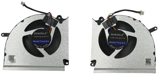 Main image of New Laptop CPU and gpu Cooling Fan for MSI 17S3 17S4 Vector 17 HX N552 N553 PABD1A010SHL PABD1A010SHR 12V DC