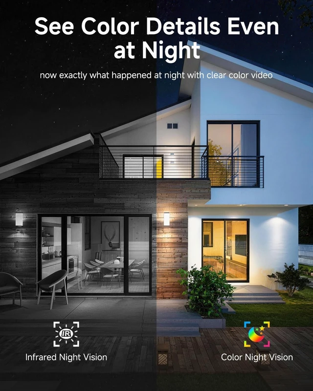Alt view image 4 of 5 - Noorio 2K 4MP Solar Security Camera Outdoor Wireless 360 PTZ, WiFi 6, IP65